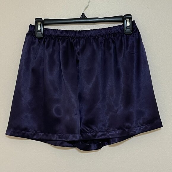 Vintage California Dynasty Short Pajama Set Size Medium Velvet Crushed Velvet - Picture 6 of 13